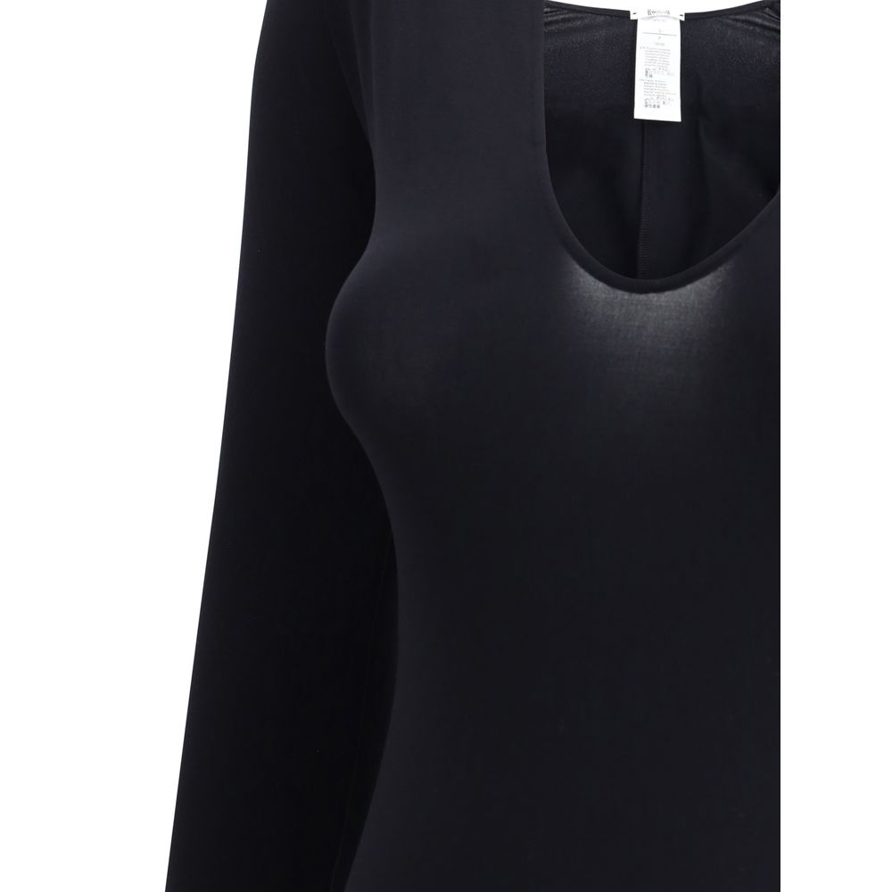 Wolford Black Polyamide Top