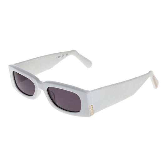 GCDS White Plastic Sunglasses GCDS