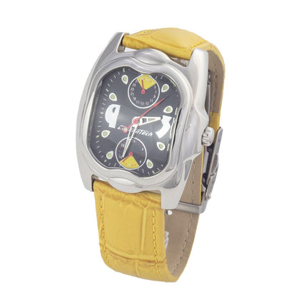 Chronotech Bicolor Leather Dress Watch Chronotech