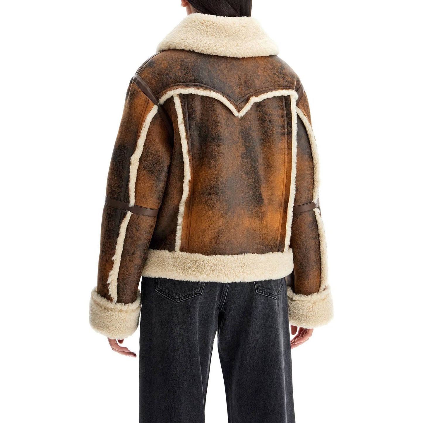 Stand Studio lessie faux shearling jacket Jackets Stand Studio