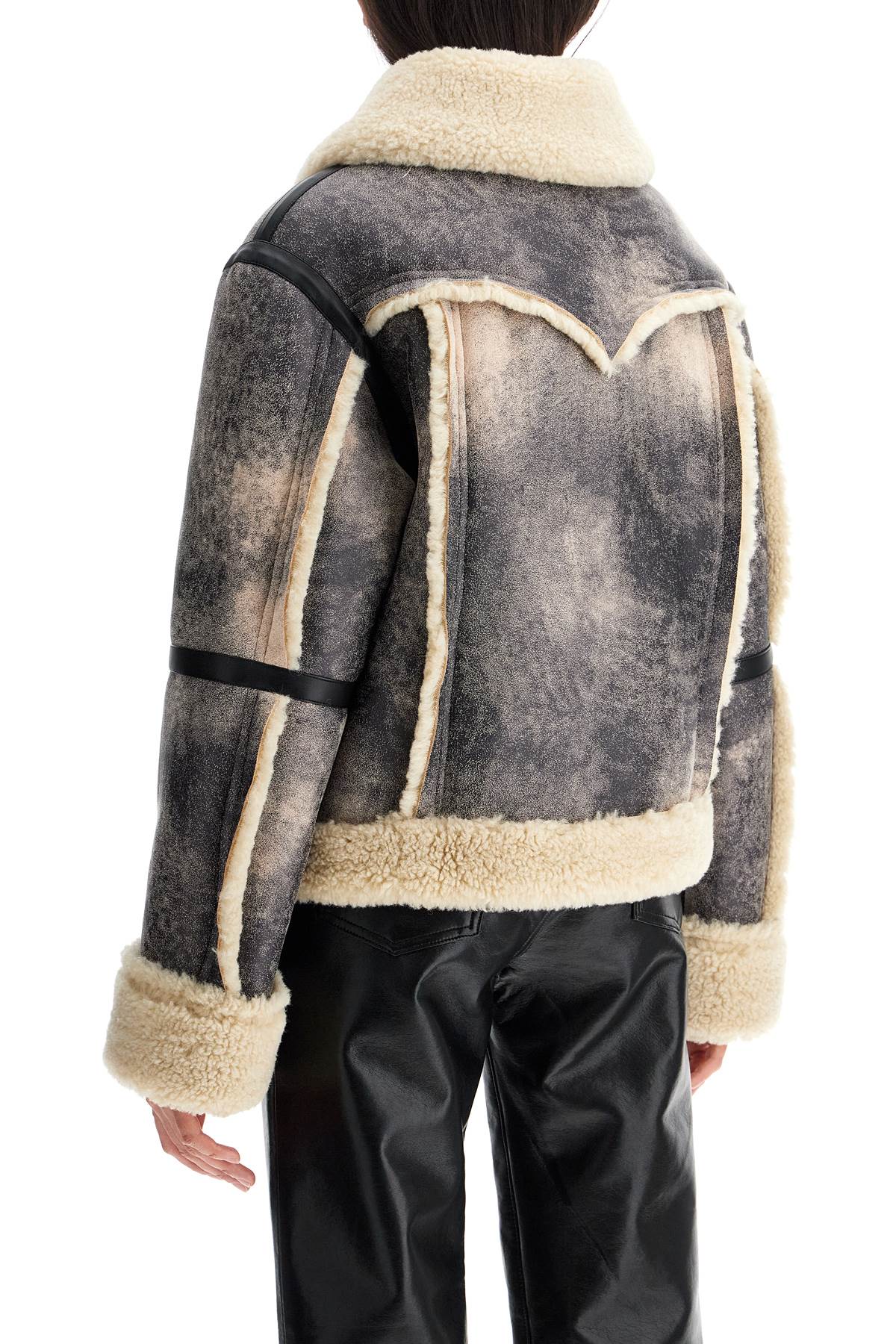 Stand Studio lessie faux shearling jacket Jackets Stand Studio