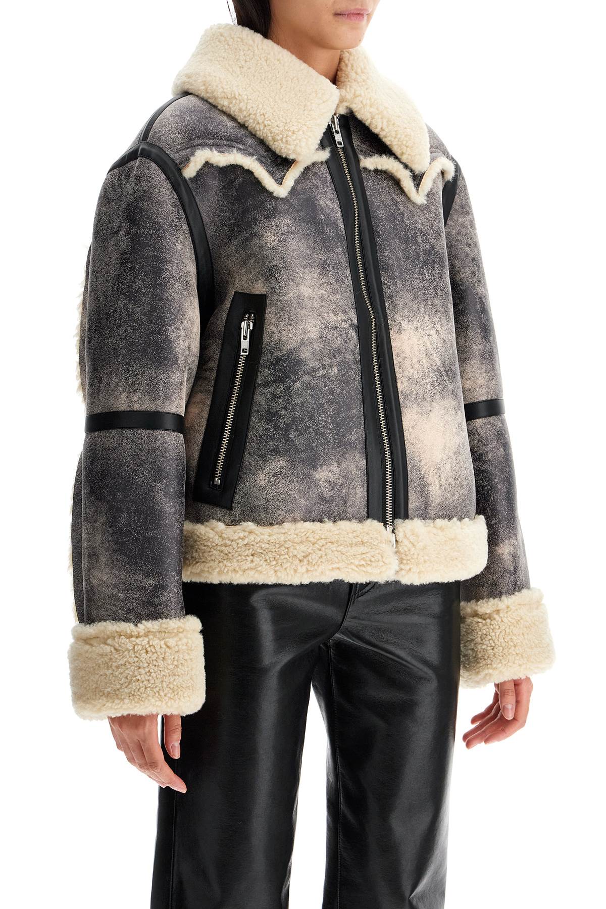 Stand Studio lessie faux shearling jacket Jackets Stand Studio