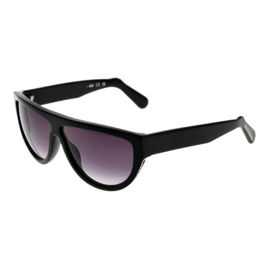 GCDS Black Acetate Sunglasses