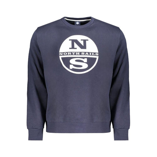 North Sails Blue Cotton Sweater North Sails