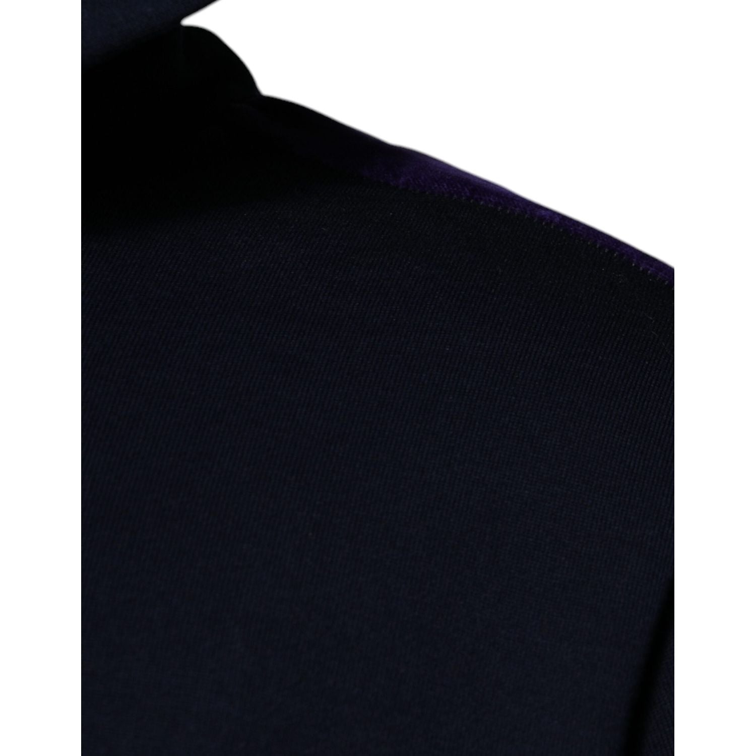 Dolce & Gabbana Blue Crown Cotton Hooded Sweatshirt Sweater