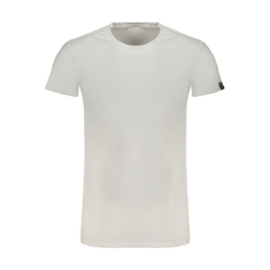 Gaudi White Cotton T-Shirt Gaudi