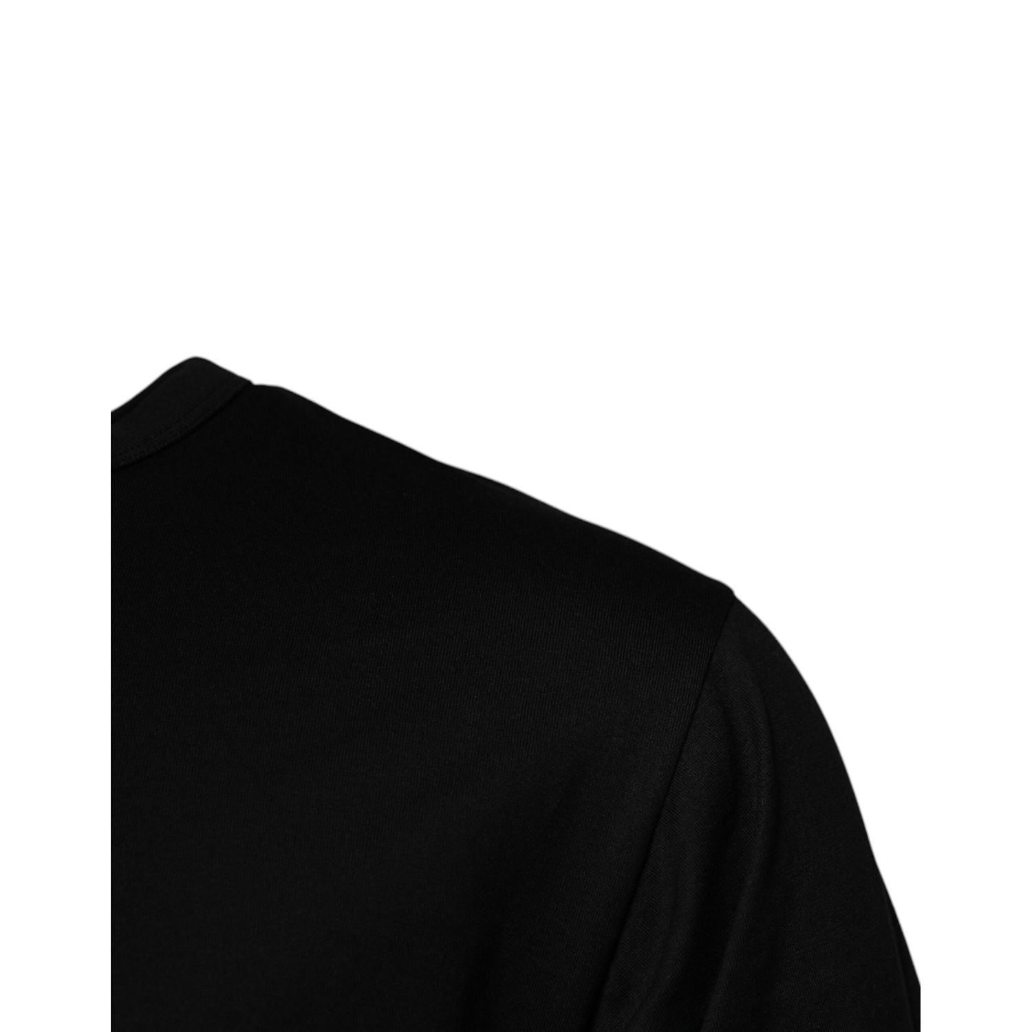 Dolce & Gabbana Black #DGMILLENNIALS Cotton Crew Neck T-shirt