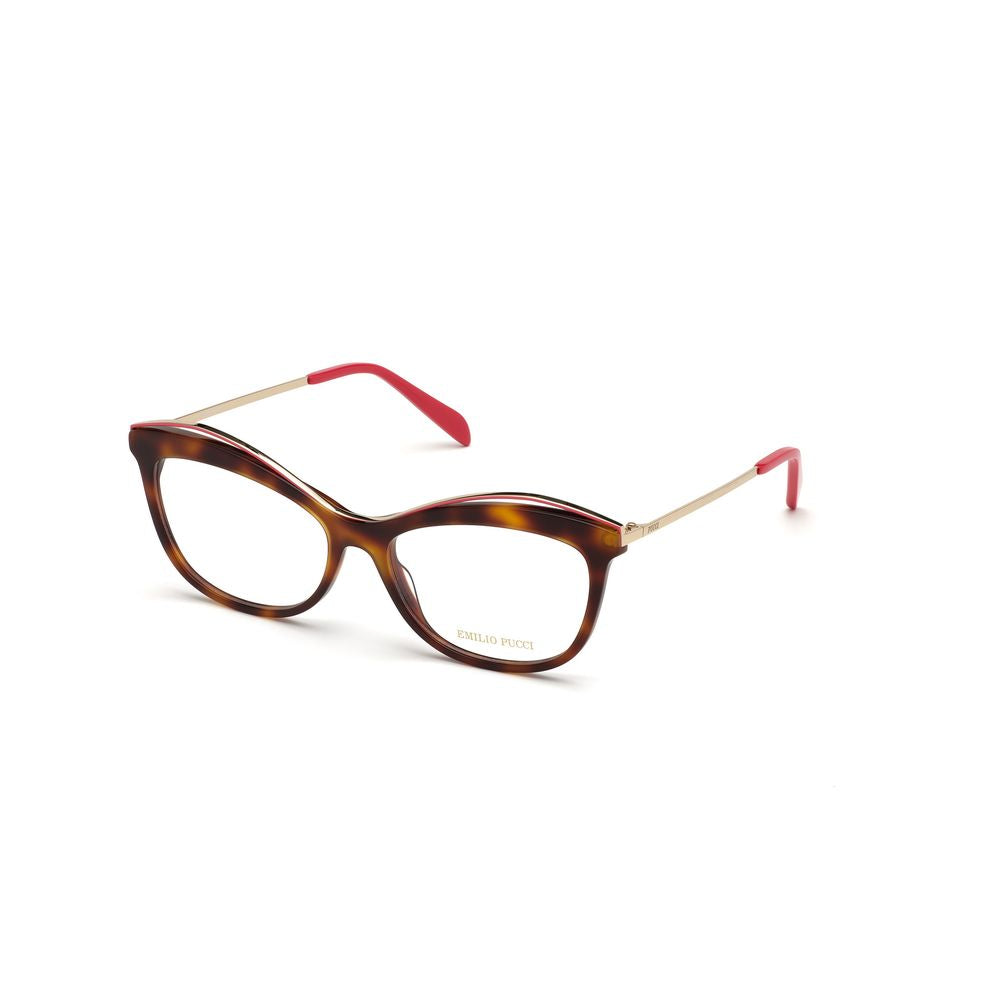Emilio Pucci Brown Acetate Glasses (Frames)
