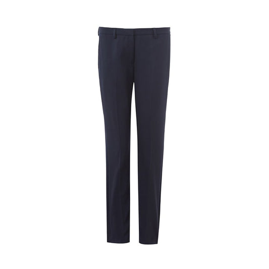 Lardini Blue Wool Dress Pants Lardini
