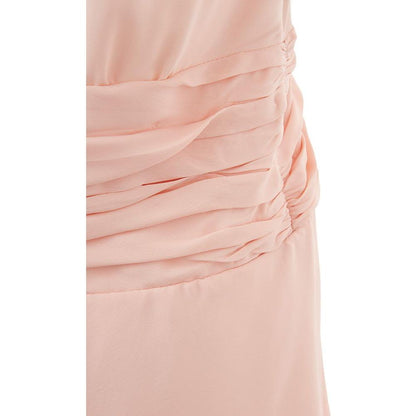 Lardini Pink Acetate Casual Dress