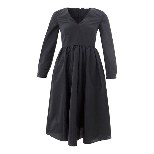 Lardini Black Polyester Cocktail Dress