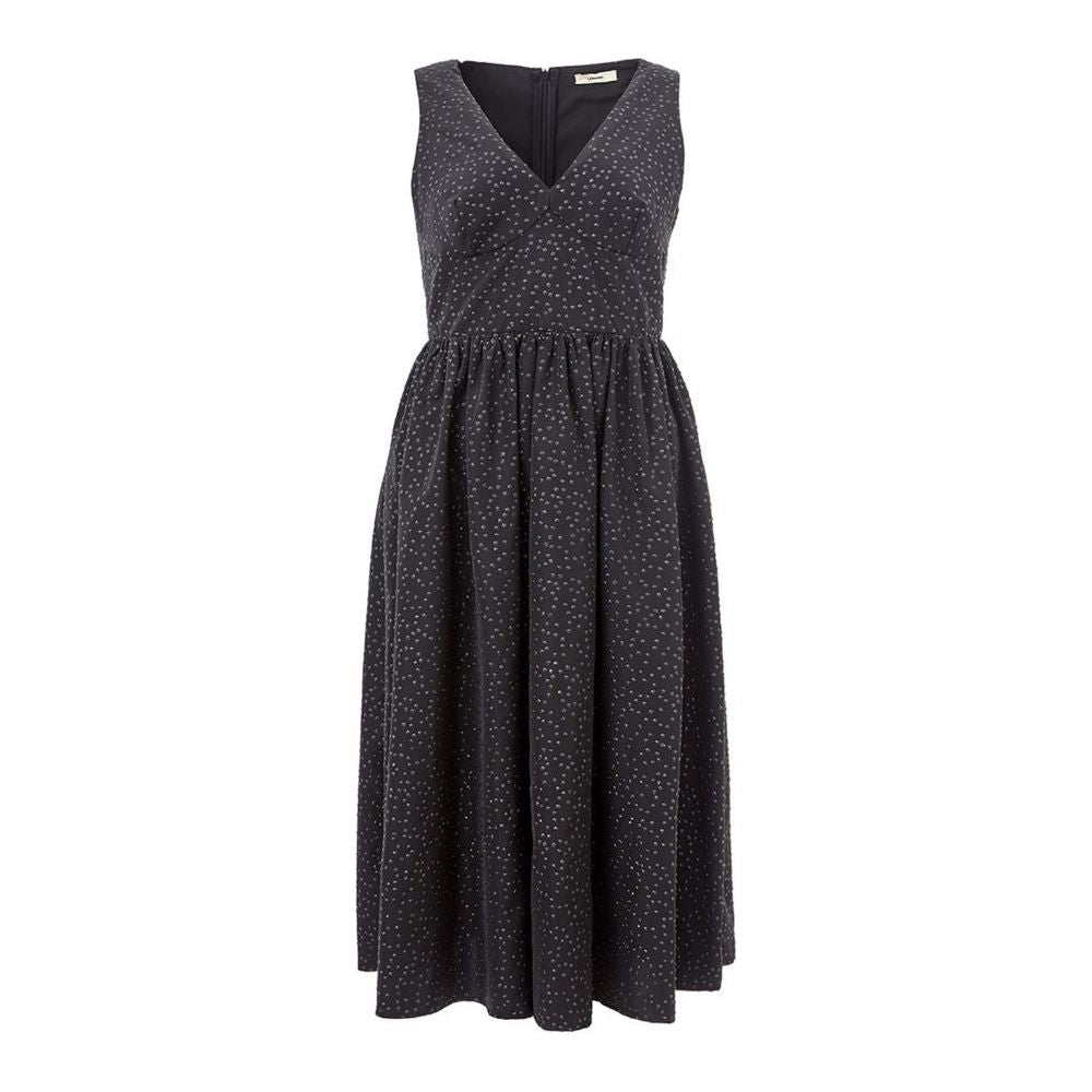 Lardini Black Polyethylene Casual Dress