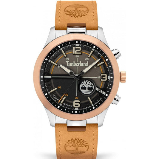 Timberland Brown Leather Dress Watch Timberland