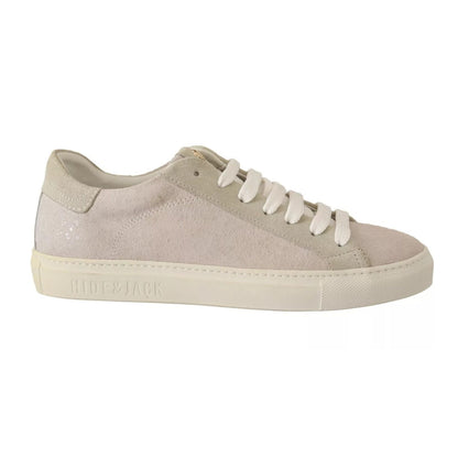 HIDE & JACK Off White Low Top Lace Up Sneakers Shoes HIDE & JACK