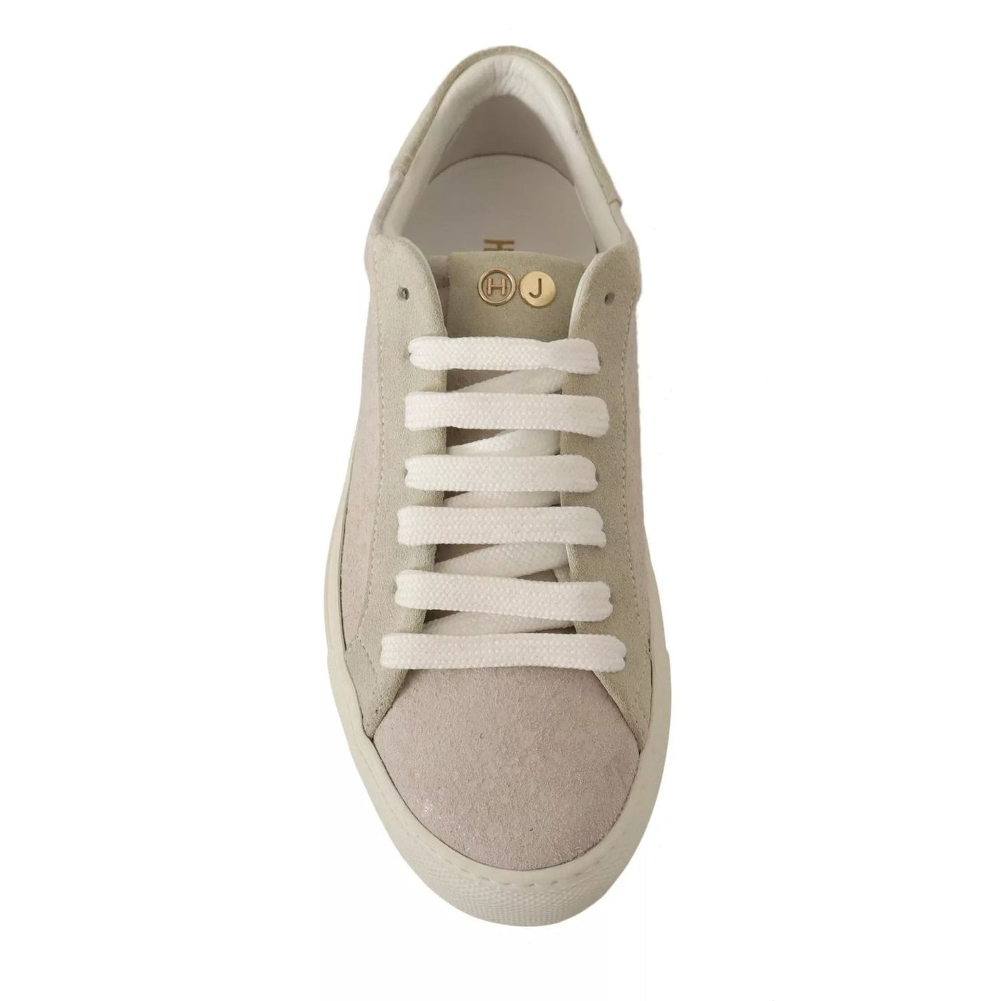 HIDE & JACK Off White Low Top Lace Up Sneakers Shoes HIDE & JACK
