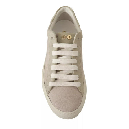 HIDE & JACK Off White Low Top Lace Up Sneakers Shoes HIDE & JACK