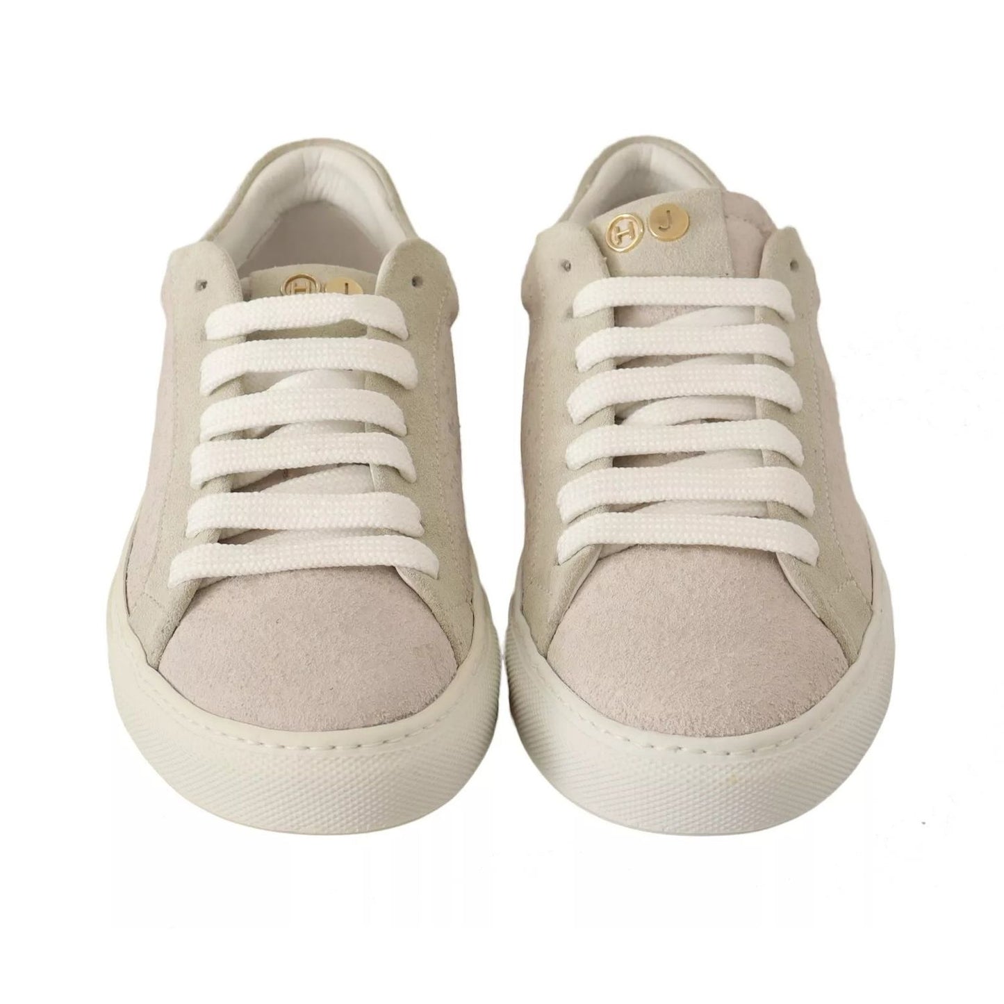 HIDE & JACK Off White Low Top Lace Up Sneakers Shoes HIDE & JACK