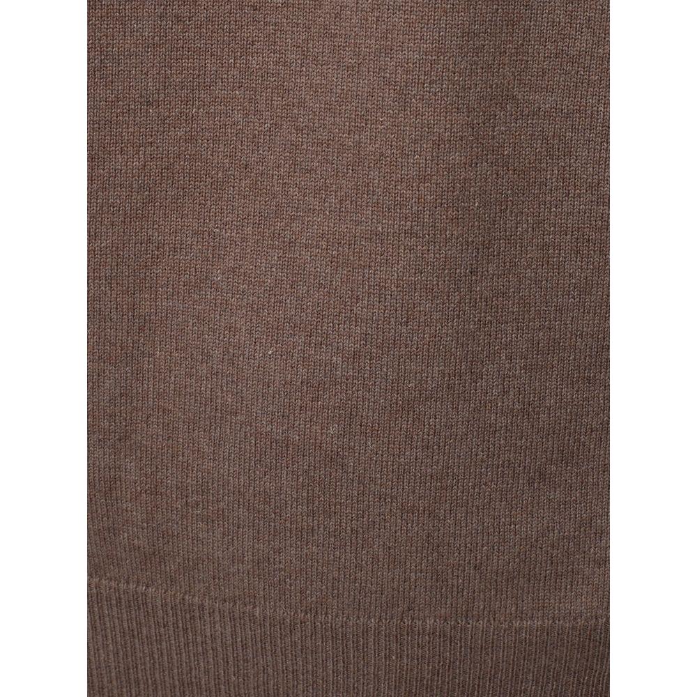 KANGRA Brown Wool Turtleneck KANGRA