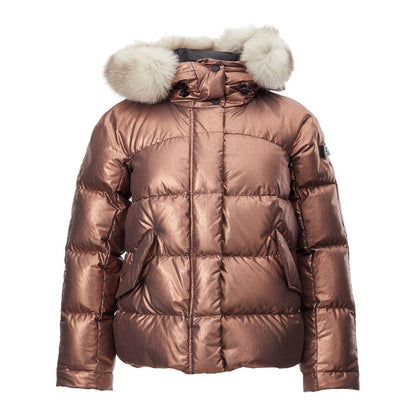 Peuterey Pink Polyester Full-Length Jacket Peuterey