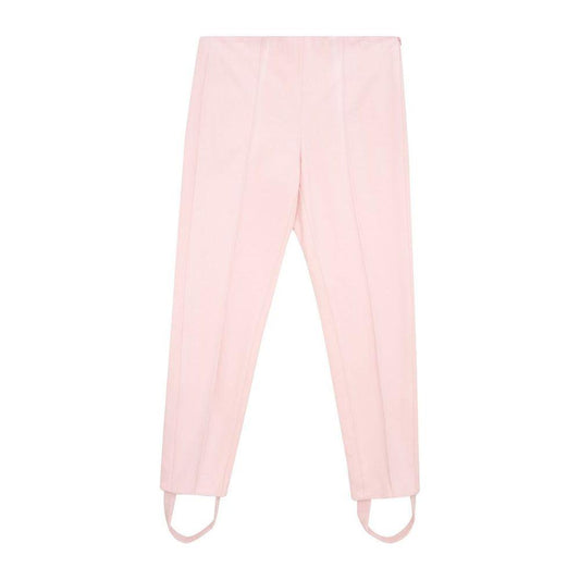 Lardini Pink Viscose Pants Lardini