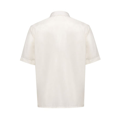 Dior White Polyester Shortsleeve Shirt Dior