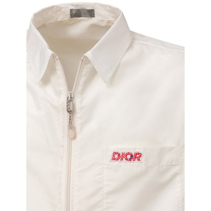 Dior White Polyester Shortsleeve Shirt Dior