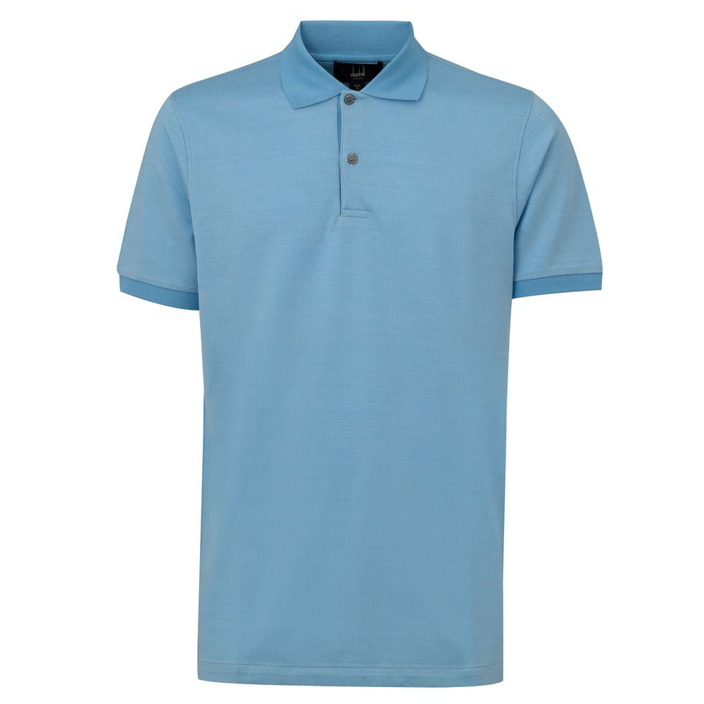 Dunhill Blue Cotton Polo Shirt Dunhill