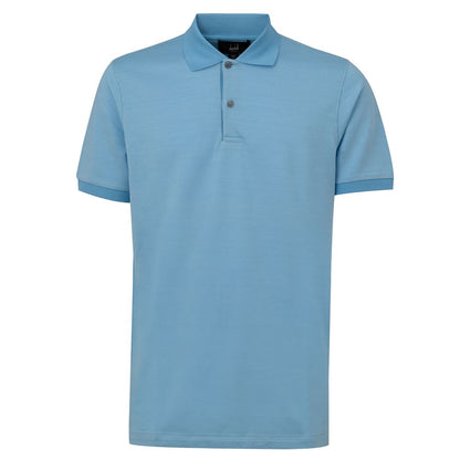 Dunhill Blue Cotton Polo Shirt Dunhill