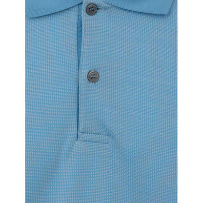 Dunhill Blue Cotton Polo Shirt Dunhill