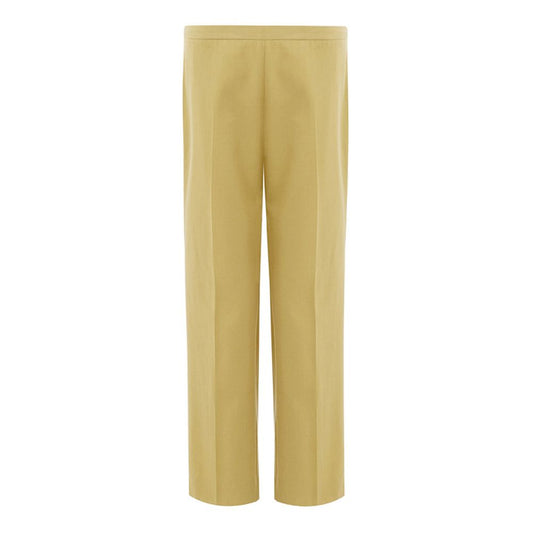 Lardini Gold Cotton Casual Pants Lardini