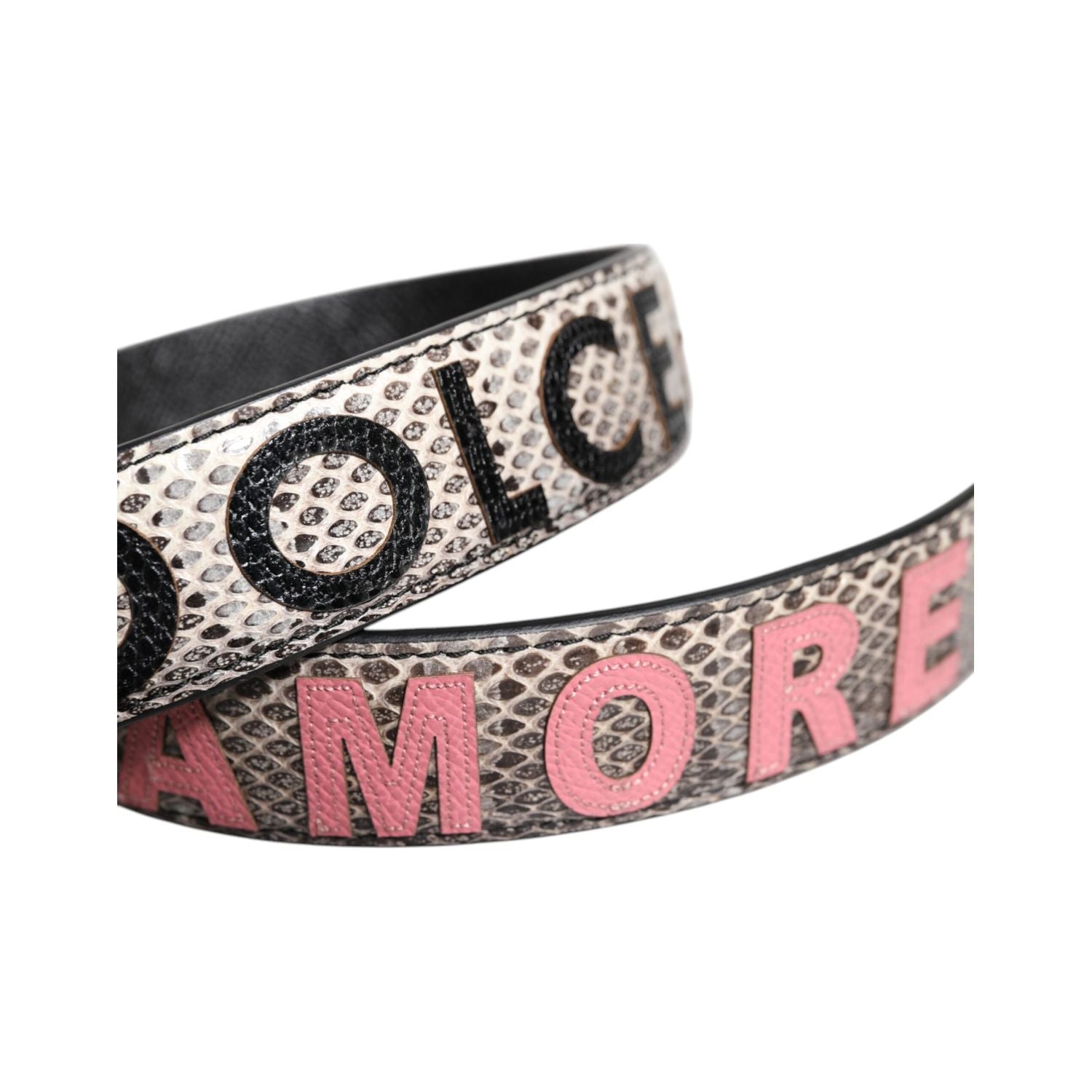 Dolce & Gabbana Multicolor DG AMORE Patch Bag Shoulder Strap