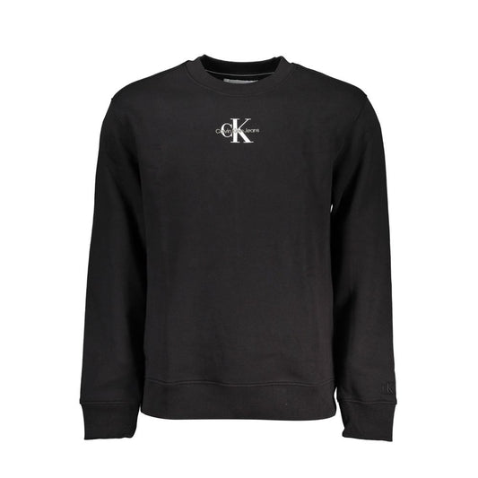 Calvin Klein Black Cotton Men's Sweatshirt