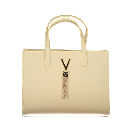 Mario Valentino Beige Polyurethane Women Handbag