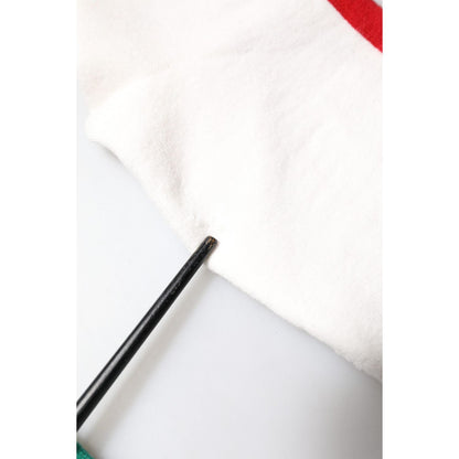 Dolce & Gabbana Multicolor Cotton DG Logo Patch Mid Calf Socks