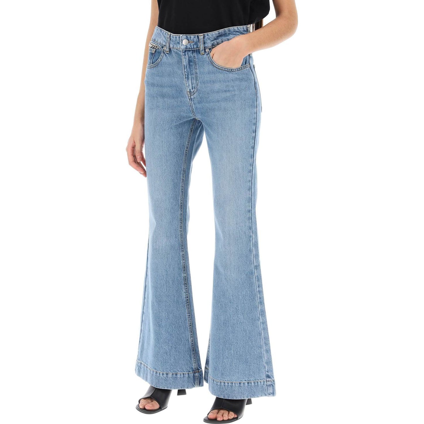 Stella McCartney flare falabella jeans Jeans Stella McCartney