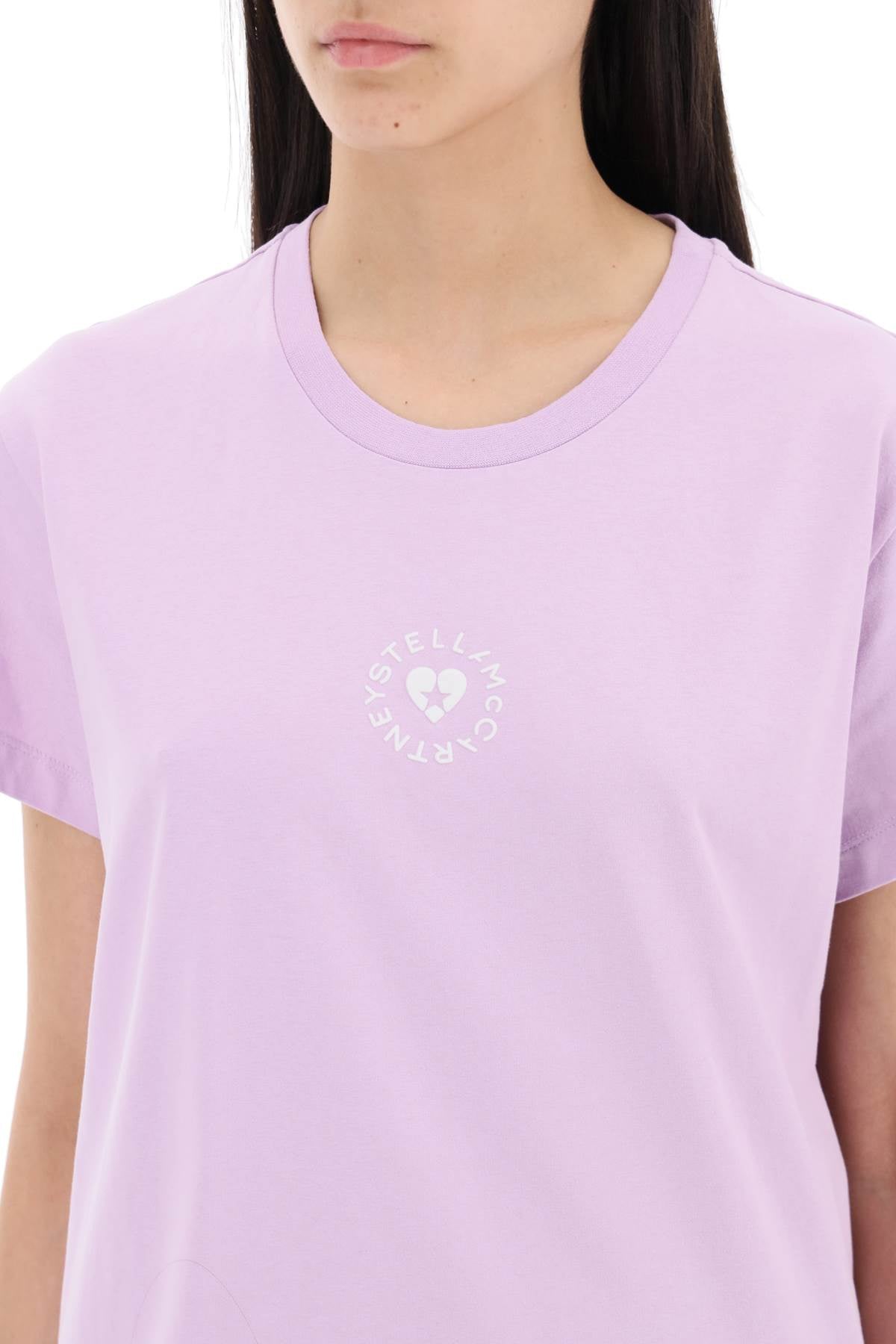 Stella McCartney iconic mini heart t-shirt Topwear Stella McCartney