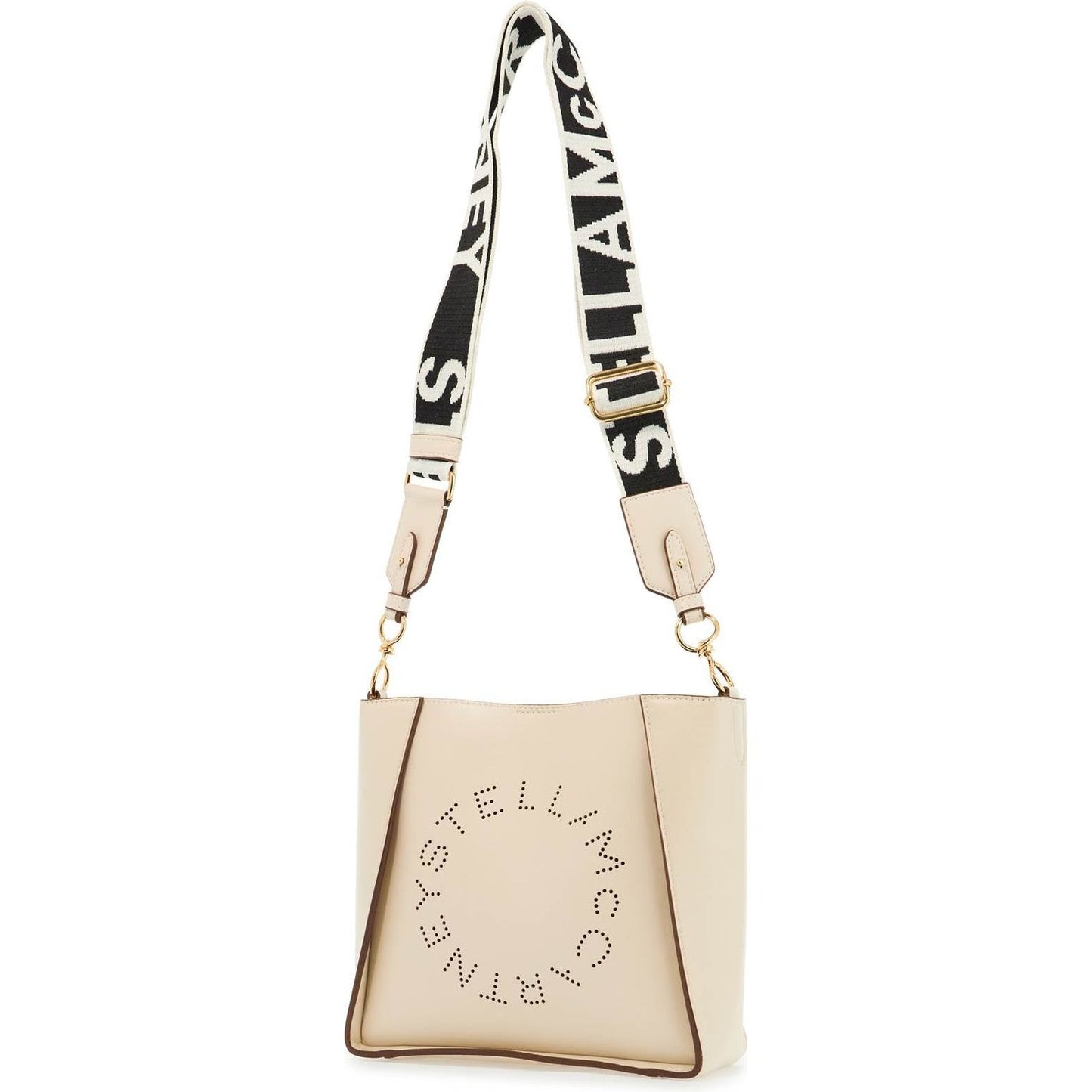 Stella McCartney crossbody bag with perforated stella logo Handbag Stella McCartney