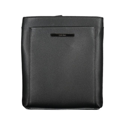 Calvin Klein Black Polyester Men's Shoulder Bag
