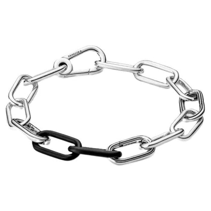 PANDORA CHARMS Mod. STYLING MATTE DOUBLE LINK PANDORA