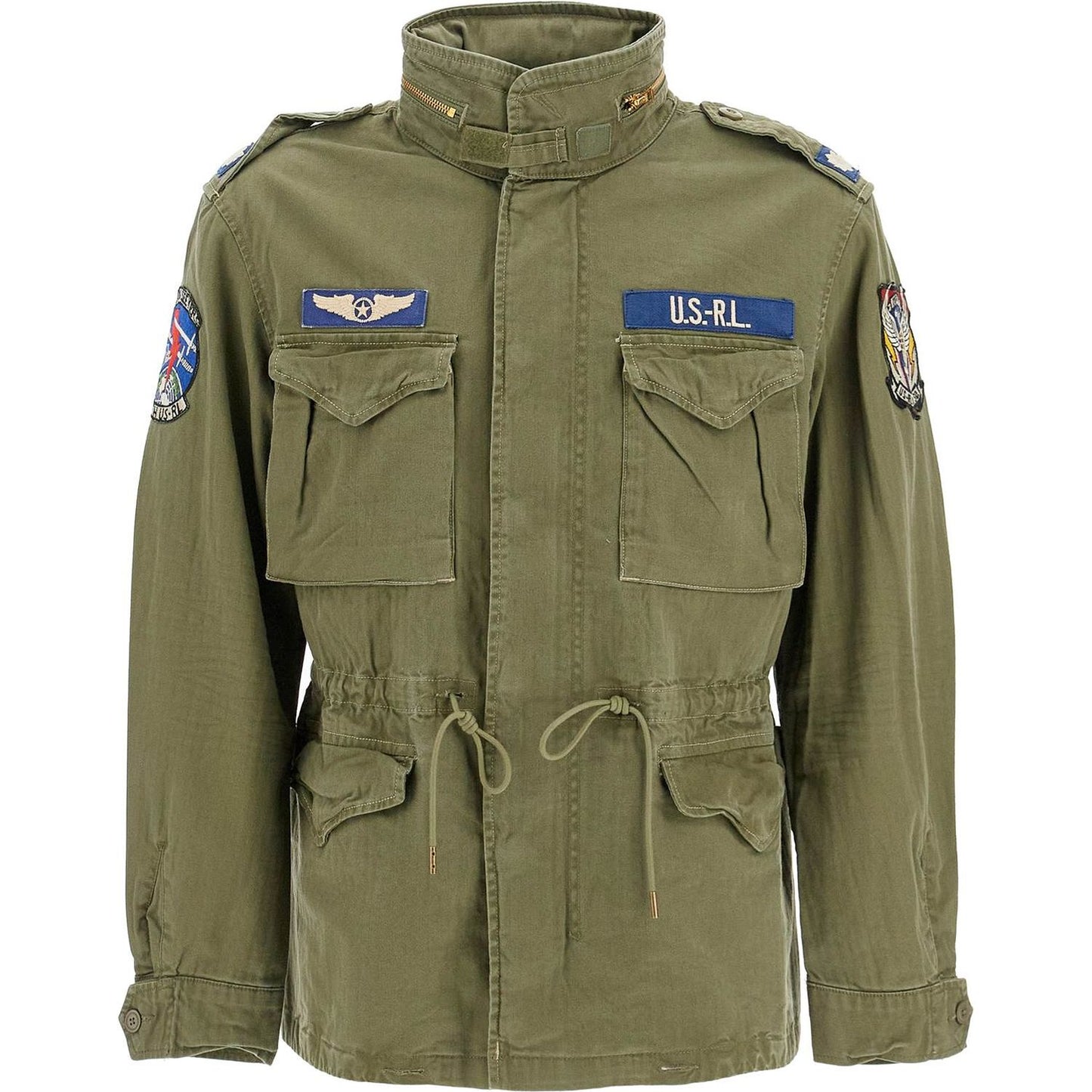 Polo Ralph Lauren herringbone military jacket Vests Polo Ralph Lauren