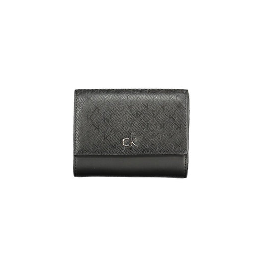 Calvin Klein Black Polyester Women Wallet