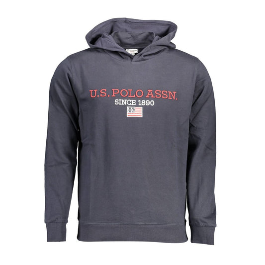 U.S. POLO ASSN. Blue Cotton Men's Hoodie