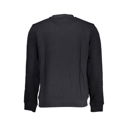 Napapijri Black Cotton Sweatshirt Napapijri