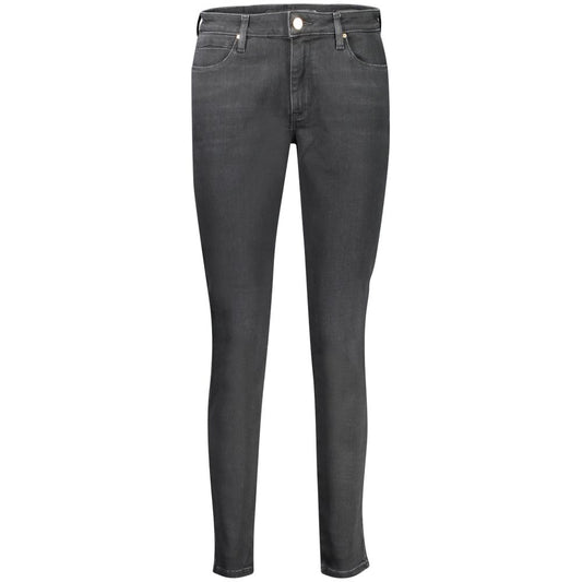Guess Jeans Black Cotton Skinny Jeans Guess Jeans