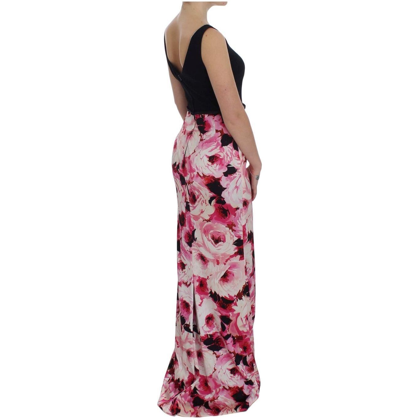 Dolce & Gabbana Floral Elegance Sheath Long Dress Dolce & Gabbana