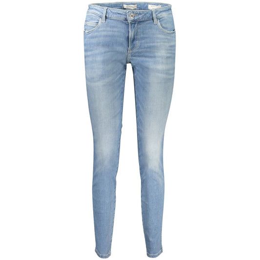 Guess Jeans Blue Cotton Skinny Jeans
