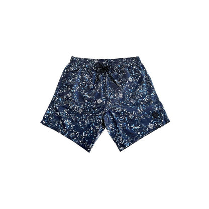 Trussardi Beachwear Blue Polyester Men Swim Short