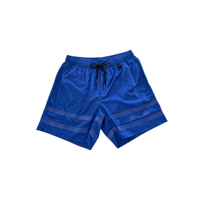 Iceberg Blue Polyester Men Swim Short Iceberg