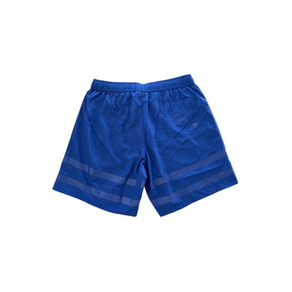 Iceberg Blue Polyester Men Swim Short Iceberg