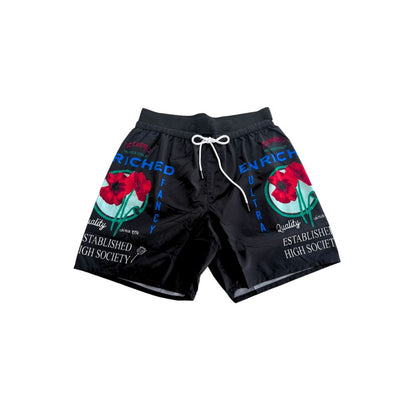 Iceberg Black Polyester Men's Swim Short Iceberg